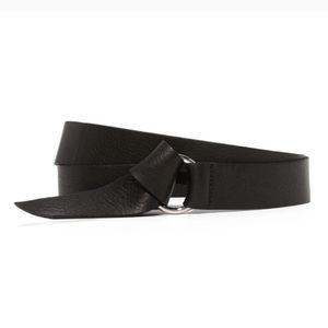 B-LOW THE BELT black wrap belt